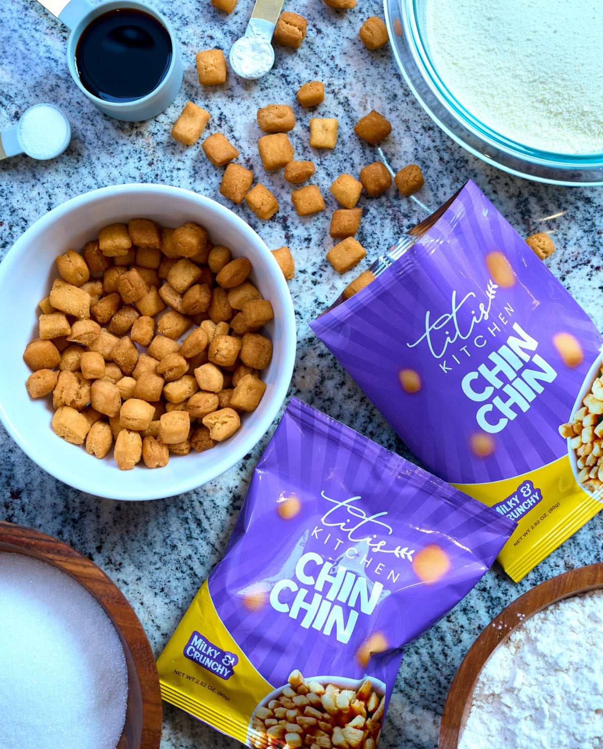 ChinChin 2.8oz (50) - Crunchy, Milky, Delicious